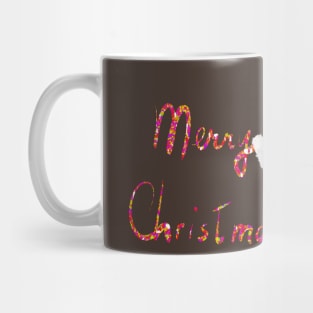 Colorful Merry Christmas Mug